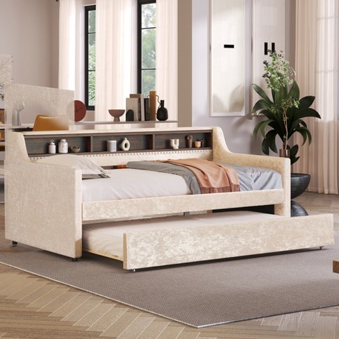 Velvet daybed deals full size