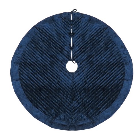 Light blue velvet tree skirt hotsell