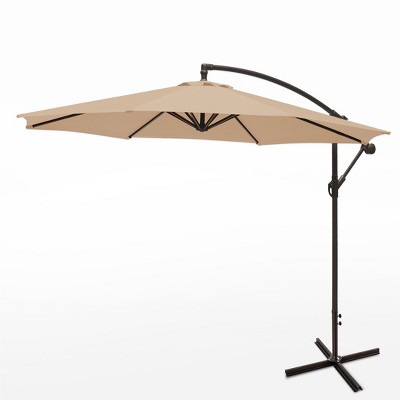 WestinTrends 10 Ft Outdoor Patio Cantilever Offset Umbrella