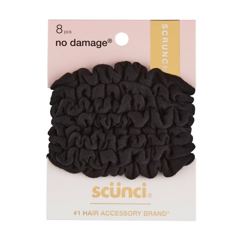 Scunci Effortless Beauty Scrunchies Black - Shop Hair Accessories