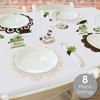 Big Dot of Happiness Woodland Creatures - Baby Shower or Birthday Party Paper Charger and Table Decorations - Chargerific Kit - Place Setting for 8 - 2 of 4