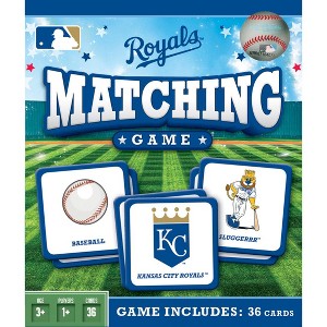 MasterPieces Officially Licensed MLB Kansas City Royals Matching Game for Kids and Families - 1 of 4