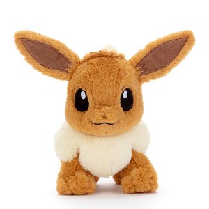 POKEMON Pokemon Cuddle! Plushy Medium Eevee Height Approx. 9.4 inches (24 cm) - 1 of 1