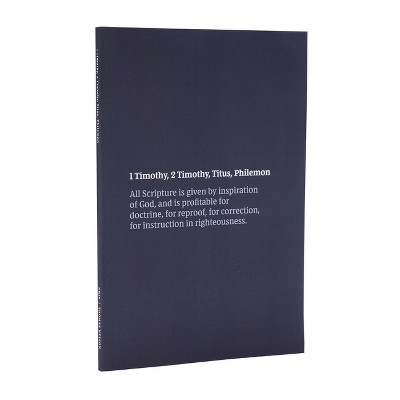 NKJV Scripture Journal - 1-2 Timothy, Titus, Philemon - by  Thomas Nelson (Paperback)