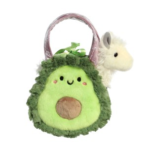 Aurora Small Foodie Avocado Fancy Pals Fashionable Stuffed Animal Green 5.5" - 1 of 4