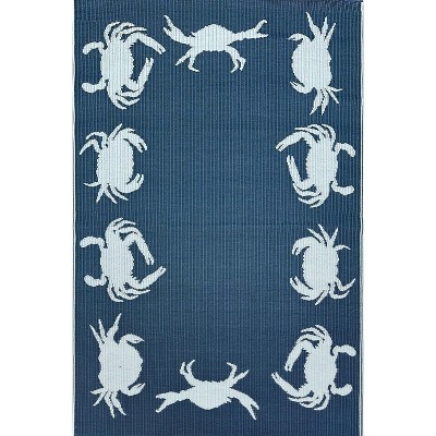Mad Mats Crab Blue & Teal