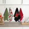 John Ritzenthaler Co. 100% Cotton Kitchen Towels Cardinal Greetings Absorbent Dish Towels for Drying & Cleaning Soft & Durable (Set of 4) - 3 of 4
