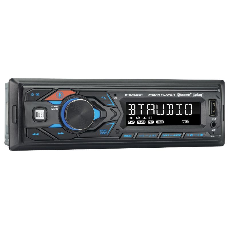Dual® Single-DIN In-Dash All-Digital Media Receiver with Bluetooth®, 2 of 8