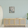 Stupell Industries Heron Bird Abstract Marshland Coast Black Floater Framed Canvas Wall Art - 2 of 4