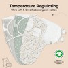 3pk Soothe Baby Swaddle 0-6 Months, Organic Baby Swaddle Sleep Sacks, Newborn, Infant Swaddle Sack - 4 of 4
