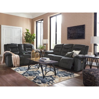 Laurentia Bronze Glass Table Lamp with Burlap Shade