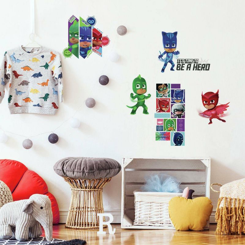 PJ Masks Peel and Stick Kids&#39; Wall Decal, 4 of 6