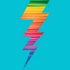 Adult Design By Humans Lightning Bolt Thunder Storm Pride By heybert00 T-Shirt - 2 of 2