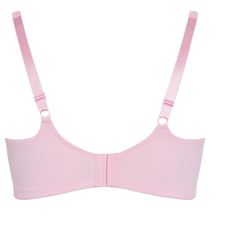 Women's Plus Size Fashion Soft Caress Bra - sweet pink | AVENUE, 5 of 5