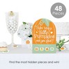 Big Dot of Happiness Little Pumpkin - Fall Birthday Party or Baby Shower Scavenger Hunt - 1 Stand and 48 Game Pieces - Hide and Find Game - 2 of 4