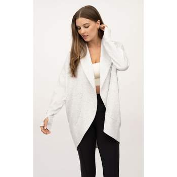 Women's Long Layering Duster Cardigan - A New Day™ Camel L : Target