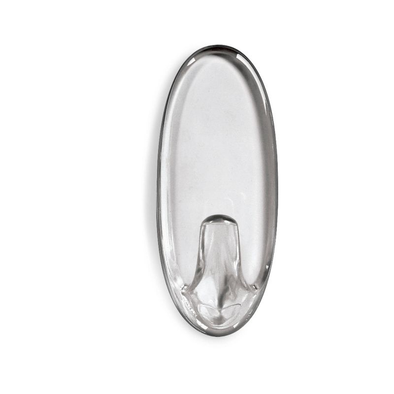 Command Small Sized Decorative Hooks Value Clear, 3 of 12