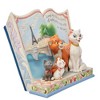 Jim Shore 6.25 In Long Ago In Paris Aristocats Storybook Disney Traditions Figurines - 3 of 3