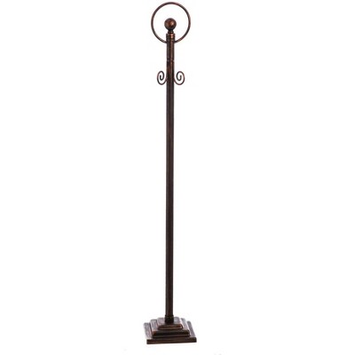 Evergreen Bronze Finish Door Decor Stand