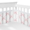 Sweet Jojo Designs Baby Girl Crib Bedding + BreathableBaby Breathable Mesh Liner Ballerina and Ballet Bows Pink and White 6pc - 3 of 4