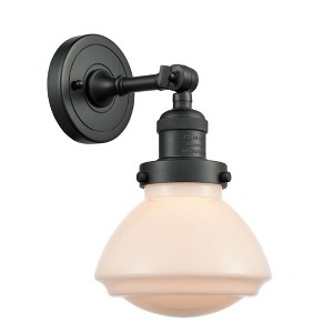 Olean - 1 Light Wall Sconce In Industrial Style-7.75 Inches Tall and 6.75 Inches Wide - 1 of 2