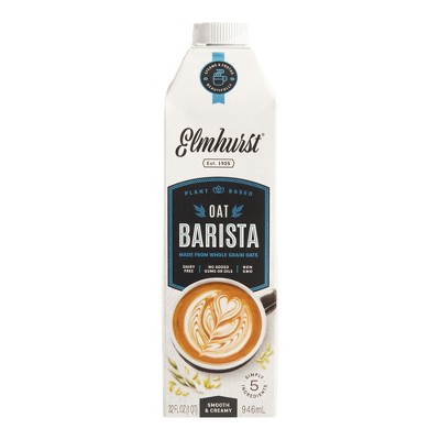 Elmhurst Barista Edition Oat Creamer 32 oz