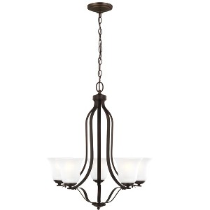 Five Light Chandelier - 1 of 2