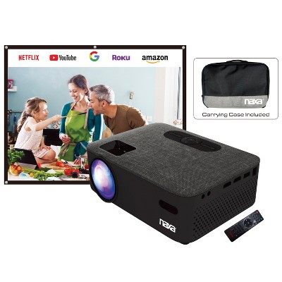 Naxa NVP-2001C 150-Inch Home Theater LCD Projector Combo with Bluetooth