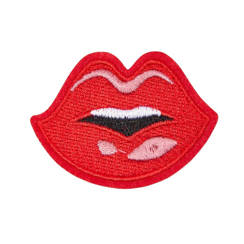 Bright Creations 20 Pieces Iron On Red Lip Patches for Clothing, 5 of 7