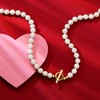 Ross-Simons 5.5-6mm Cultured Pearl Toggle Necklace in 14kt Yellow Gold - 3 of 4
