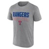 MLB Texas Rangers Men's Gray Athletic T-Shirt - 2 of 3