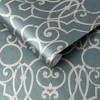 Shoji Jade Green and Soft Gold Geometric Paste the Wall Wallpaper - 3 of 4