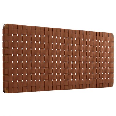Modway Sparta Weave Wall-Mount Queen Vegan Leather Headboard