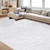 COZONY Washable Modern Abstract Area Rug with Non-Slip Backing - 3 of 4