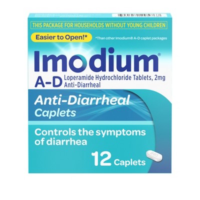 Imodium A-D Caplets - 12ct