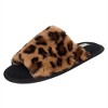 Jessica Simpson Womens Fuzzy Open Toe Slide Slipper - 3 of 4