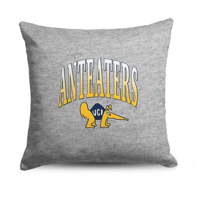 NCAA UC Irvine Anteaters 16" Heather Gray Sweatshirt Pillow
