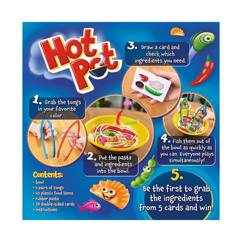 Trefl GamesHot Pot Game: Party Board Game, Creative Thinking, Ages 5+, 2-4 Players, Gender Neutral, 5 of 6