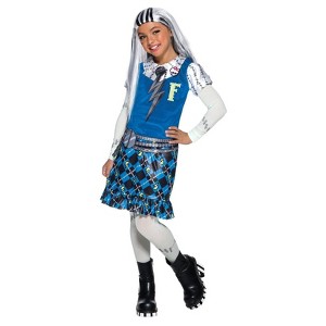 Halloween Girls Monster High Frankie Stein Costume Small, Girl
