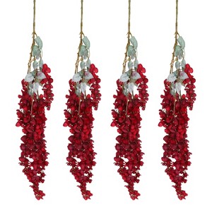 Unique Bargains Fake Hanging Vine Silk Flower Artificial Garland for Home Garden - 1 of 4