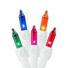 Novelty Lights 50 Feet 100 Bulb Incandescent Mini Lights, 6-Inch Spacing on White Wire, UL Listed for Indoor/Outdoor, Connectable - 3 of 4