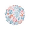 C&F Home Tangerine Coast Placemats Set of 6, 17" - 3 of 4