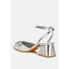 Griselda Brooch Detail Ankle Strap Women Sandals - 3 of 4