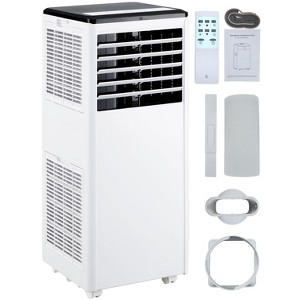 8,000 BTUs 3-In-1 Portable Air Conditioner, Fan, LED Display, Remote Control - 1 of 4