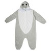 Shark Adult Hooded Kigurumi - 3 of 4