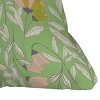Deny Designs BlueLela Monarch garden 006 Indoor Throw Pillow - 3 of 4