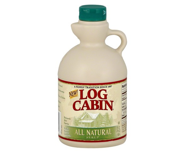 Log Cabin All Natural  - 22 fl oz