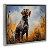 Stupell Industries Brown Bird Hunting Dog Floating Frame Canvas Art - 2 of 4