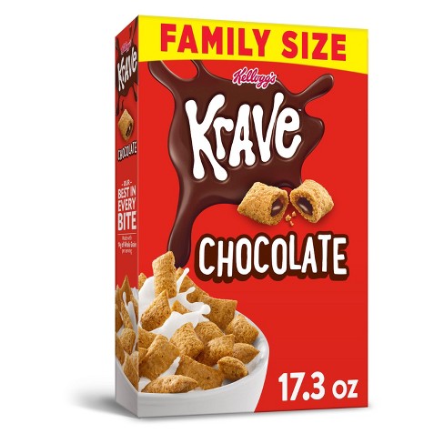 Krave Breakfast Cereal - 17.3oz - Kellogg's - image 1 of 4