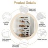 Double Row 9 Tier Shoe Rack w/ Handles Non Woven Shoe Organizer w/ Sturdy Iron Tubes PP Pads and Plastic Connectors Space Saving Closet Storage Shelf - 3 of 4